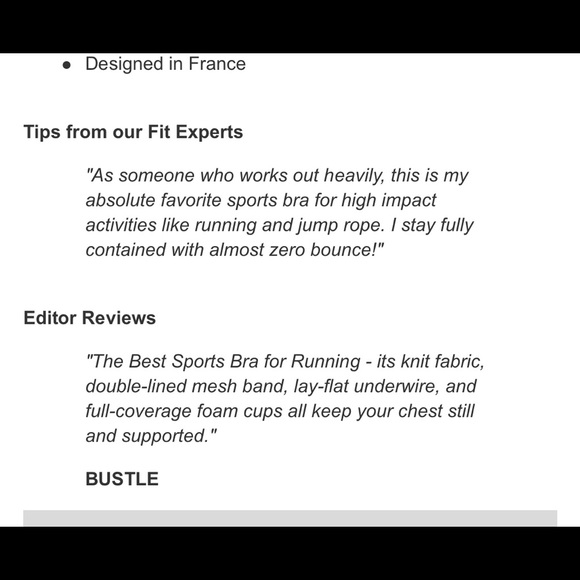 NWOT Chantelle High Impact Convertible Sports Bra - Picture 3 of 10